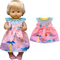 For Nenuco Doll Bathrobe Ropa Y Su Hermanita 40 Cm Baby Doll Clothes Sleep Wear Birthday Gifts