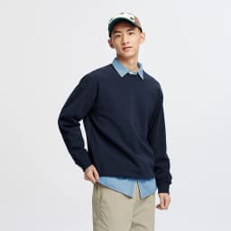Semir Unisex Sweatshirt Regular Shoulder Crew Neck Soft Cotton Feel Pullover Everyday Casual Style Autumn Top 2026