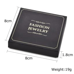 Gift Boxes for ring or bracelet without logo fit dropshipping Jewelry Package Accessories
