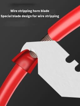 AMR 10pcs/30pcs/50pcs A Set Utility Blade SK2 Hook Blades Steel Art Blade Safety Horn Knife Blades with Storage Box for Cutting