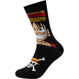Hot Anime One Piece Casual Socks Cartoon Creative Printed Fashionable and Breathable Men and Women Mid-calf Socks Gift