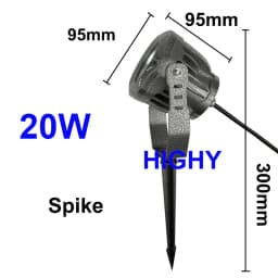 LED Lawn Light 20W Wall Washer Waterproof Floodlights Narrow Beam Spot Lamp Outdoor Landscape Lighting 100-240V Pillar Lighting