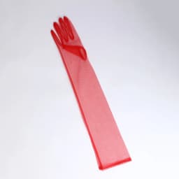 55cm DIY Cosplay Thin Transparent Mesh Long Women Solid Gloves Prom Party Accessories Etiquette Photo Shoot Anime Exhibition