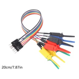 1PC 20CM High Efficiency Test Hook Clip Logic Analyzer Cable Gripper Probe Test Clamp Kit For Chips Pins Connecting Testing