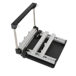 100x100MM Manual Small Screen Printing Station SMT PCB Steel Mesh Solder Paste Printing Table