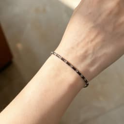 New sterling silver bracelet square full shining cat eye stone adjustable bracelet sea blue gemstone zircon silver bracelet Gift