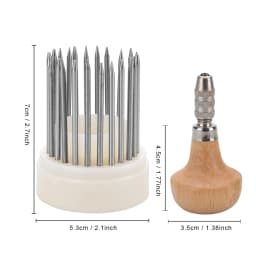 Bead Grain Tool 23pcs Beading Tools Set Graver Beader for Diamond Stone Setting Graver Jewelry Tool