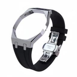 Stainless Steel Watch Case And Strap Mod Kit For Swatch X AP Royal Pop Pocket Changer To Wristwatch Personalized Accessories