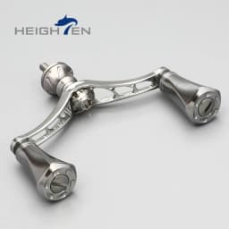 Heighten Spinning Reel Double Rocker Arms - 80/98mm Axle Spacing, 20mm Knob Diameter | Fits Daiwa & Shimano Reel Mod Parts