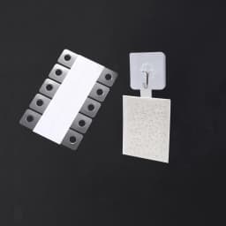 iYOE 50/100pcs 20*35mm Plastic Transparent PET Round Hole Wall Mount Hooks, Easy Install Adhesive Hangers for Hanging Items Wall