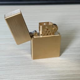 ZORRO Brass Oil Lighter CNC One Piece 5 Hinge Sealed Metal Gasket Insert Refillable Heavy Trench Brushed Pocket Retro Men Gift