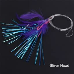 Tied up Saltwater Octopus Bait With Feather Hook/Lead Head Hook Long Tail String Hook Trolling Skirt Lure Accessories Tackle