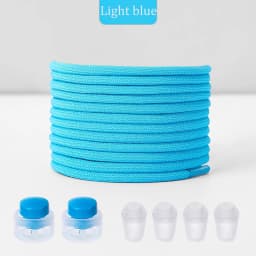 No tie Shoeaces Elastic Round Tieless Shoe Laces Sneakers Spring Lock Shoelace Quick Without ties Shoe Lace For Kids Adult New