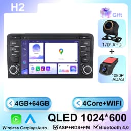 Car Radio For Audi A3 8P 2003-2011 S3 RS3 Sportback Multimedia GPS Autoradio Player Wireless Carplay Android Auto Head Unit 2din