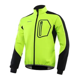 BERGRISAR Winter Men's Cycling Jacket Bicycle Softshell Fleece Thermal Motorcycle Windbreaker Raincoats Bike Outdoor Sport BG011