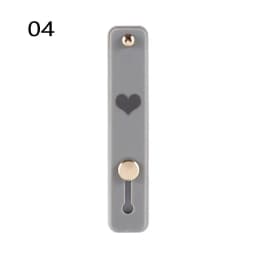 Creative Grip Stand Candy Color Phone Holder Silicone Finger Ring Push Pull Bracket Universal Hand Band Phone Accessaries
