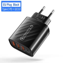 USB C Fast Charger 48W Quick Charge for iPhone 13 Xiaomi 12 Samsung Huawei CellPhone Wall Charger USB C Power Adapter US EU Plug