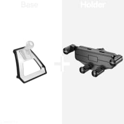 For BMW 5 Series G30 2017 2018 2019 2020-2023 Car Phone Holder Wireless Charger Phone Auto-Clamping Strong Magnetic Holder Base