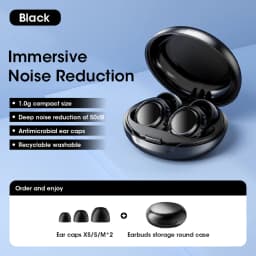 Ear Plugs Sleep Noise Cancelling Reusable Hearing Protection Anti noise earplugs for Concerts Travel Silicone Sleeping Ear plug