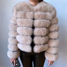 WEFURLENA 2026 New Real Fur Coat Winter Jacket Women natural large wool fox fur coat Street warm long sleeve detachable vest