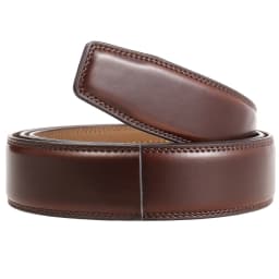 30mm 31mm Width No Buckle Belt For Men Black White Coffee Red Mens Leather Belts Without Buckles High Quality Strap