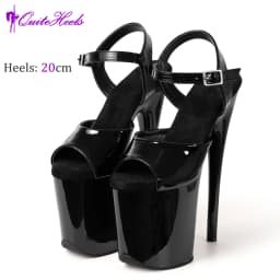 Sexy new age sandals pole dance sandals solid color cross strip dance shoes nightclub runway show