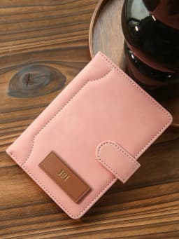 Personalized Name Passport Holder Custom Suede Matte Texture Faux Leather Passport Bag Handmade Travel Accessories Custom Gift