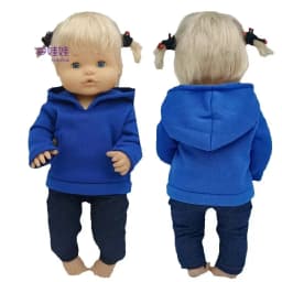 for 38cm Nenuco Doll Boy Jackets 40cm Reborn Baby Doll Clothes Coat Children Gift