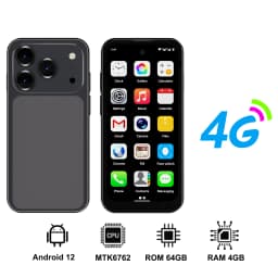 SERVO 19 Air 4G LTE Mini Smartphone Android 12.0 System 6GB+128GB Play Store Face Unlock GPS Dual SIM 3.88" Small Smart Phones