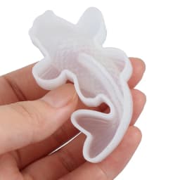 3D Lucky Koi Fish Shaped Transparent Silicone Mold DIY Resin Casting Art Jewelry Making Craft Epoxy Crafts Pendant Making Tools