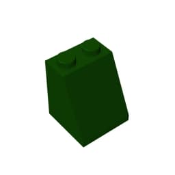 Gobricks GDS-620 ROOF TILE 2X2X2/65 DEG. compatible with lego 3678 children's DIY Educational Building Blocks