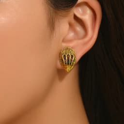 Retro Textured Eagle Stud Earrings Antique Design Colorful Zircon Inlaid Hawk Head Punk Vintage Gothic Animal Jewelry Серьги