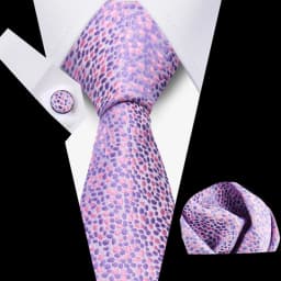 Tie For Men Classic Plaid Handkerchiefs Red Necktie Cufflinks For Men Blouse Business Wedding Accessories Women Collar Man Gift