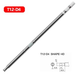 T12 Soldering Iron Tips T12-D4 DL32 D16 D08 KL KR JS02 Replacement Heater Soldering Head Universal T12 Welding Station Digital