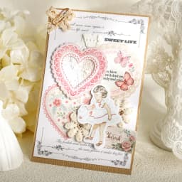 20 Sheets Lace Series Scrapbooking Decorative Stickers for DIY Photo Frame Collage Decoration Craft Supplies