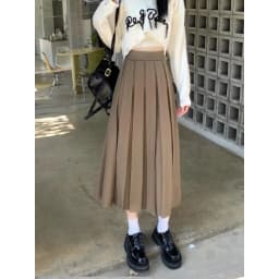 Modest Skirts for Women Korean Style Long Black Skirt Women's Pleated Skirt Long Skirts for Women Fashion 2023 Dazy A-LINE