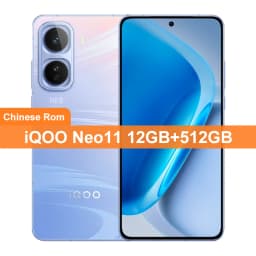 China Version iQOO Neo 11 6.82” AMOLED Scree Snapdragon 8 Elite 100W 7500mAh Battery 50MP+16MP Camera With Multilingual NFC