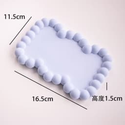 Plaster Tray Rings Storage Plate Photo Props Nail Jewelry Display Matte Decorative Pieces