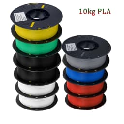 KEEPANG PLA/PETG/SILK/TPU 1.75mm 3D Printer Filament 5/10 Rolls Neatly Wound No Bubble 3D Printing Materials