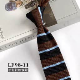 New Trendy British Casual Knitted Ties For Men Narrow Flat 6cm Width Striped Neckties College Boys Shirt Accessories Suit Cravat