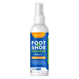 100ml Foot Shoes Deodorizer Spray Lemon Perfume Feet Shock Odor Nemesis Deodorant Removal Antibacterial Refresh Stink Freshener