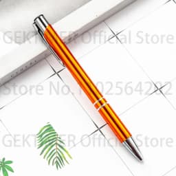 100 50 20 Pcs Custom Ballpoint Pen Metal Pen Support Custom Logo Advertising Wholesale Personalized Pen Advertising Gift