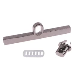 1Pcs Vintage Bag Metal Clasp Turn Locks For DIY Handbag Leather Craft Bag Purse Hardware Twist Button Elegant Bag Accessories