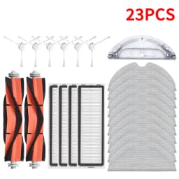 For Xiaomi Mijia 1C 1T Mi Robot Vacuum Mop Dreame F9 Hepa Filter Main Side Brush Mop Cloth Robotic Vacuum Cleaner Accessories