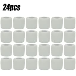 6/12/24Pcs White Sport Self Adhesive Elastic Bandage Wrap Tape Elastoplast For Knee Support Pads Finger Ankle Palm 2.5CM-15CM