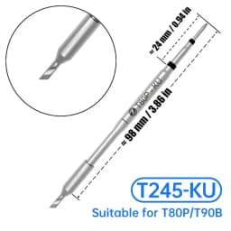 T90 T80 T80P Tip Soldering Iron Tip T12 Soldering Station Tip Kits T245 Lead Free Heating Core Welding Tools T210-I KU K IS Tip