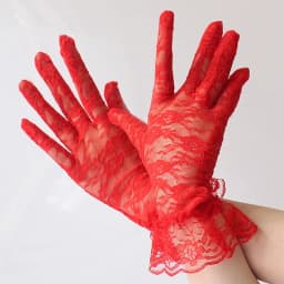Bride Wedding Sexy Lace Breathable High Elasticity Gloves Thin Exquisite Flowers Banquet Opera Masquerade Ball Retro Style Cute