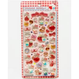 Sanrio 3D Crystal Stickers – Suitable for Decorating Phone Cases, Journals, and Scrapbooks; Great as Gifts for Children