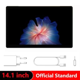 Global Version 14.1 Inch Tablet PC Big Screen 1920x1080 Octa Core MT6769 12+256GB Tablet 14 Inch Android 14 Game Study PAD