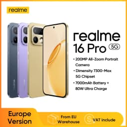Realme 16 Pro 5g Smartphone 200Mp Camera 6.78'' 144Hz Amoled Display Mtk Dimensity 7300 Max 6500Mah Battery Nfc